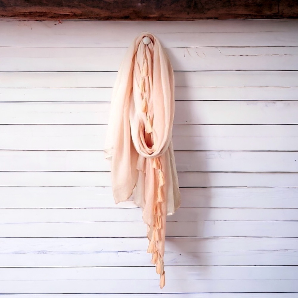 • Quagga • Green Label Tassel Scarf + Bracelet Bundle (Set of 2)